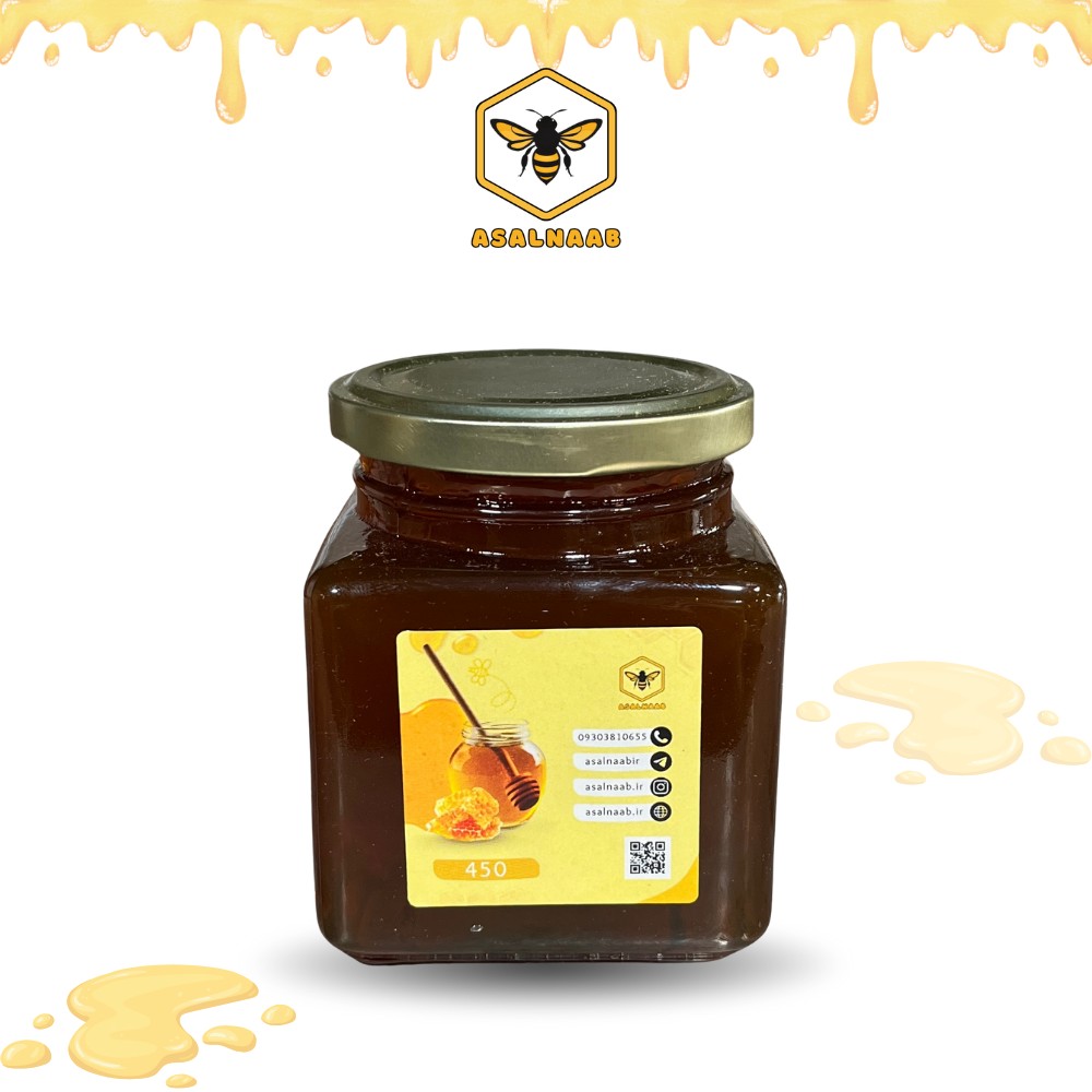 عسل دیابتی 450 گرمی