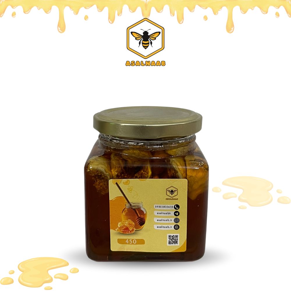شیره عسل انجیر 450 گرمی