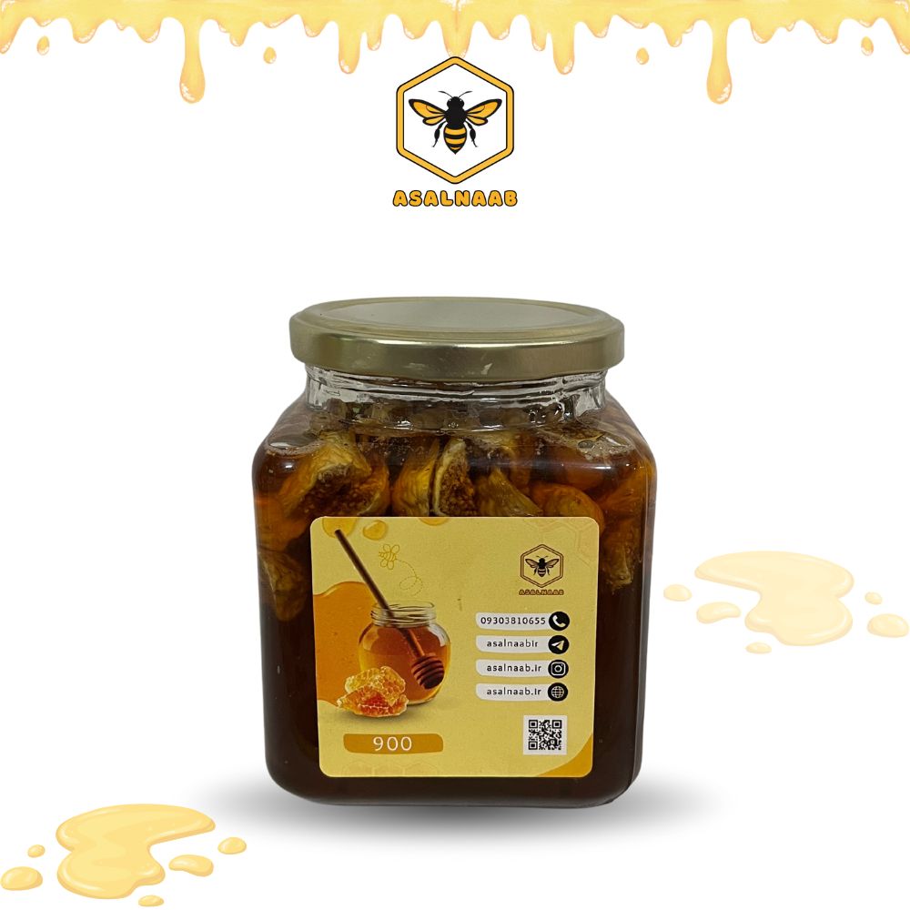 شیره عسل انجیر 900 گرمی