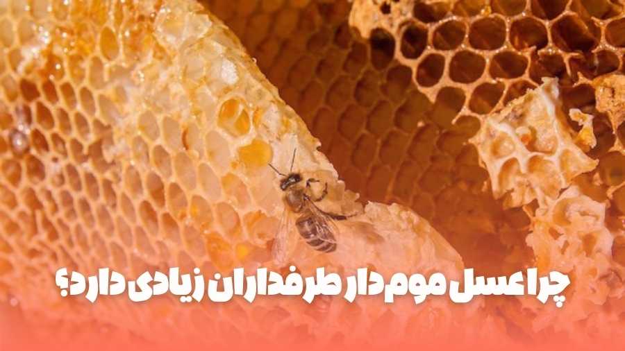 چرا عسل موم‌دار طرفداران زیادی دارد؟