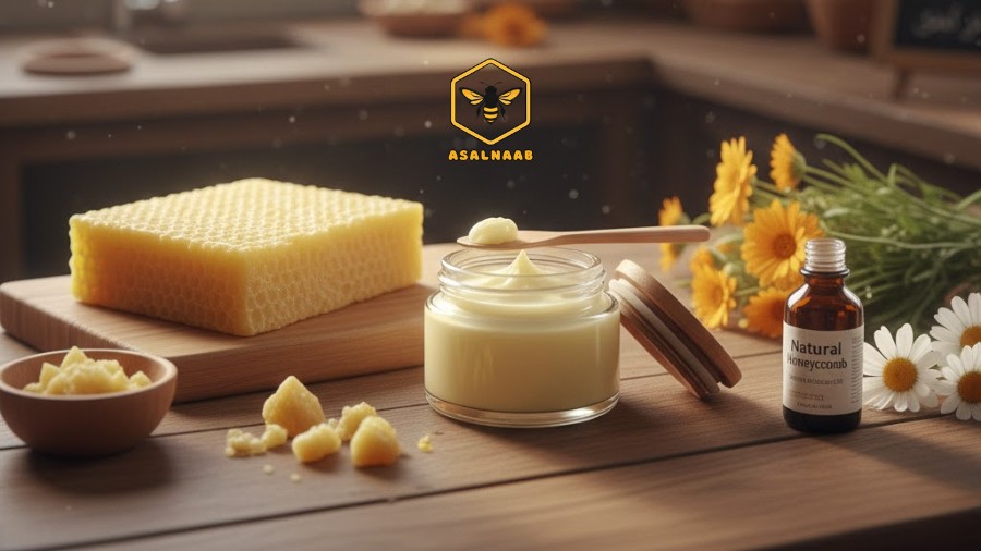 مواد اولیه لازم برای ساخت کرم با موم عسل